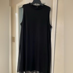 Black cocktail dress